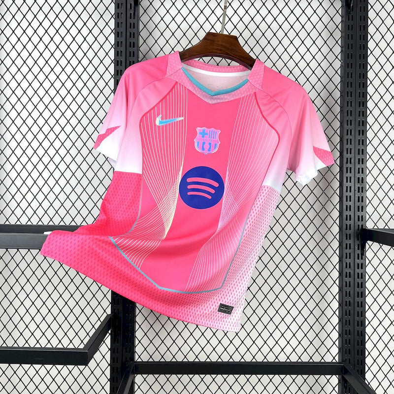 CAMISOLA DO BARCELONA 25/26 PINK EDIÇÃO ESPECIAL